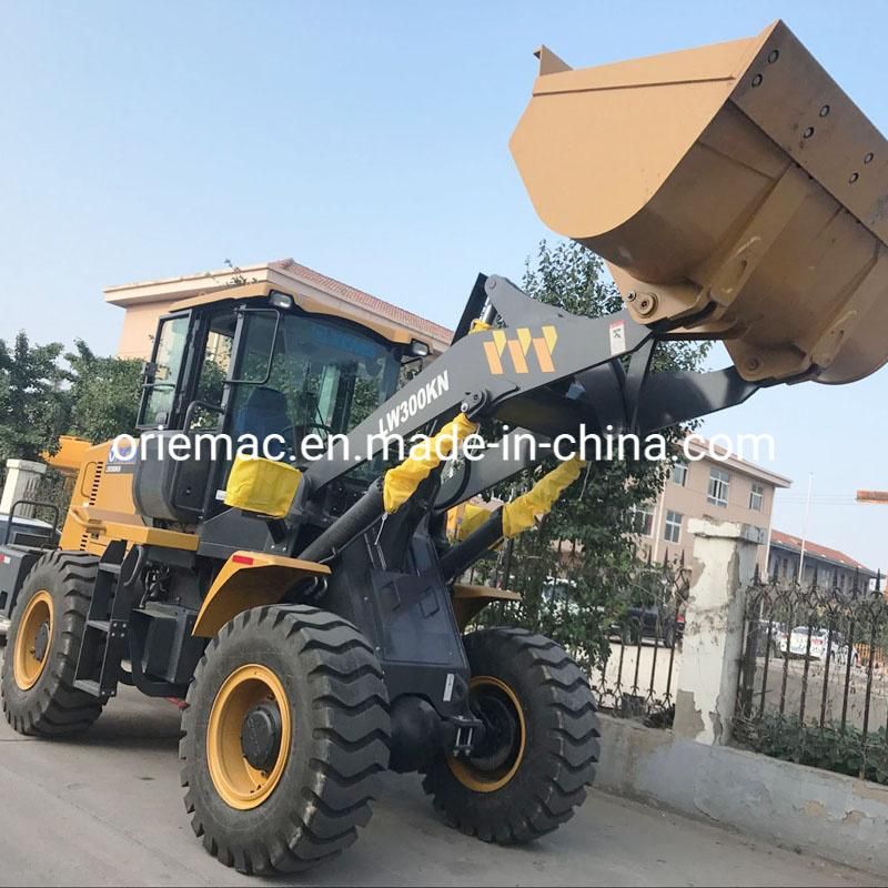 China Hot 3ton Payloader Lw300kn 3ton Front End Loader Mini Wheel Loader