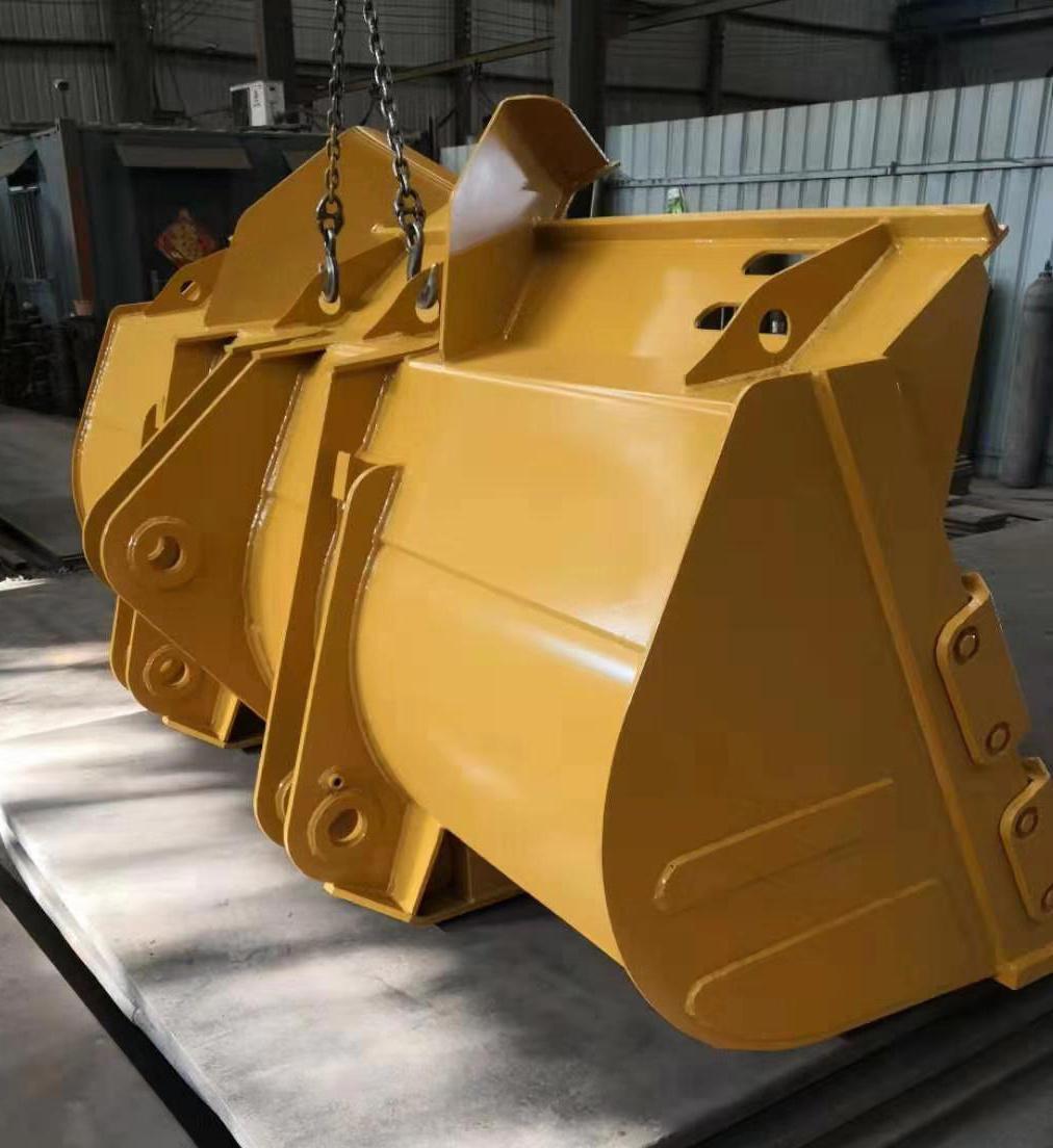 Wheel Loader Rock Bucket with Triangle Cutting Blade