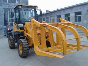 Wheel Loader Zl18 with Grass Grapple
