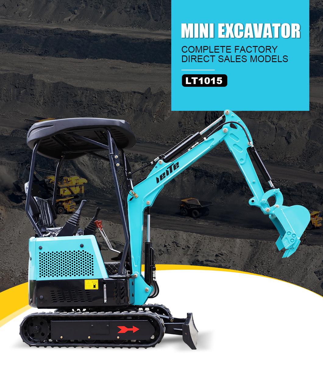 Mini Crawler Excavator Lt1015 Cheap Price New Excavator for Wholesale