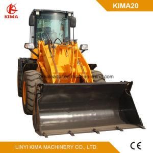 Kima20 with 3.8 M Dumping Height Loader with A/C Rops/Fops Cabin