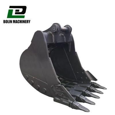 Excavator Standard Bucket Rock Bucket for Ex200 PC200 E330 Sk200