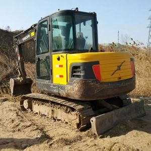 Hydraulic Minitype Construction Equipment Second Hand Crawler Excavator Volvo60 for Sale