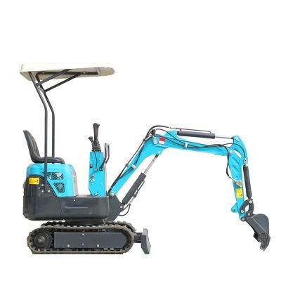 Hot Sale China 1ton Cheap Koop Engine Mini Cabin Excavator Digger with Quick Hitch/Hydraulic/Crawler/CE/Diesel Gasoline