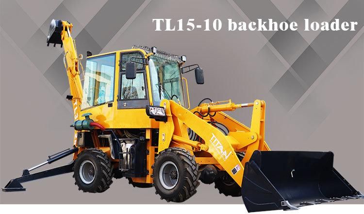 20% off CE OEM ISO SGS Factory Building Backhoe1000kg Customized Mini Backhoe Loader  cheap small Wheel Compact Digger Backhoe Loader