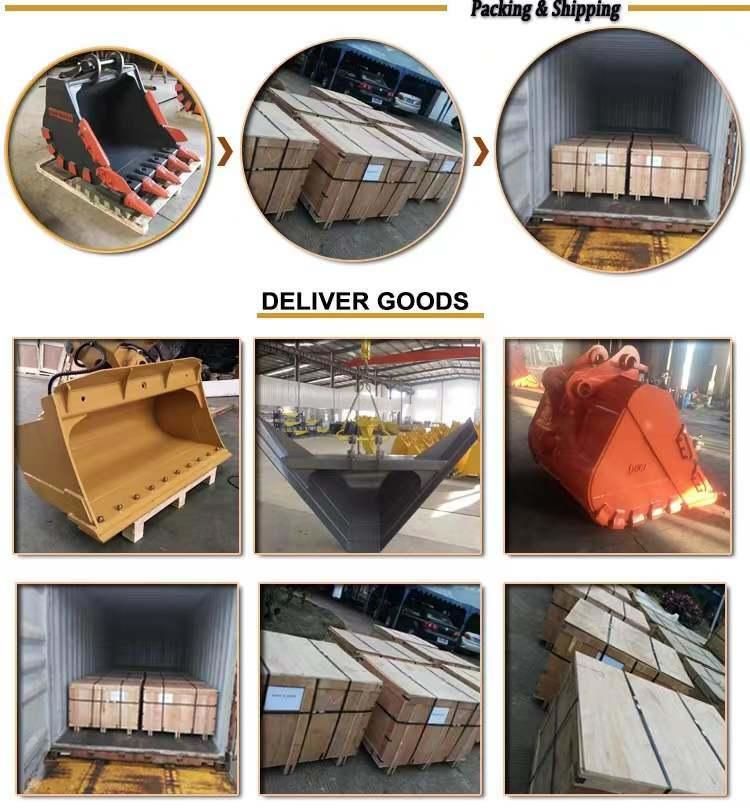 Heavy Duty Bucket Hard Rock Bucket 320 330 345 390 973 939 963 Skeleton Bucket for Caterpillar