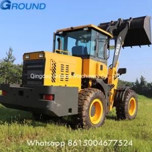3.5ton mini front wheel loader for construction with Euro5, Euro3 engine