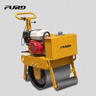 200kg Cheap Price Walk Behind Single Drum Vibratory Road Roller with Petrol Engine