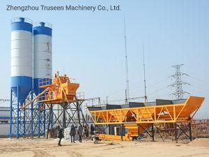 Precast Concrete Batching Plant with Js500 Mixing Machine for Construction
