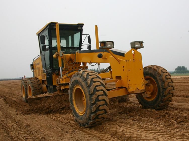China New 210HP Motor Grader Sg21-3 Cheap Price with Front Blade and Rear Ripper