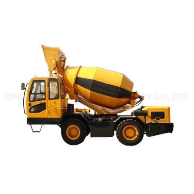 5% off Factory Price 4.0cbm Self Loading Concrete Transit Mixer Truck/Mixing Machinery