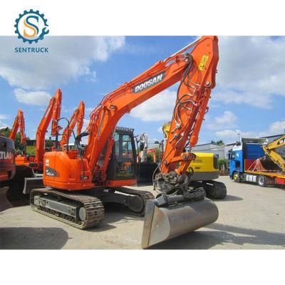 Used Construction Equipment Used Excavator Doosan Crawler Excavator for Sale