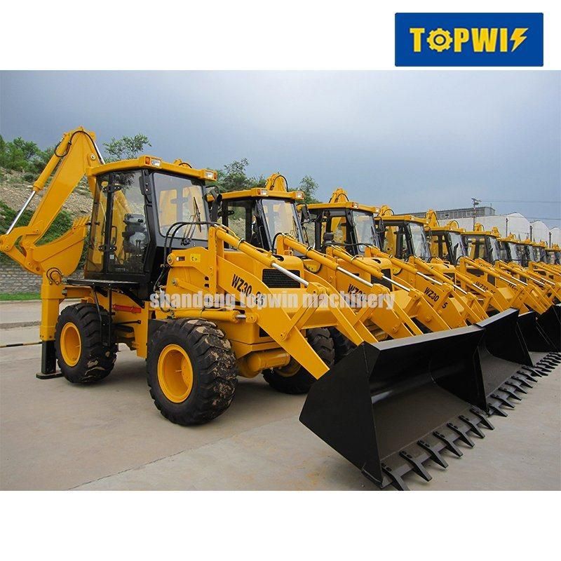 Hydraulic New EPA Euro Type Compact Loader Backhoe New Wheel Micro Price