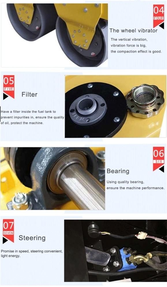 Hydraulic Walk Behind Double Drum Vibratory Road Roller Manufacturer