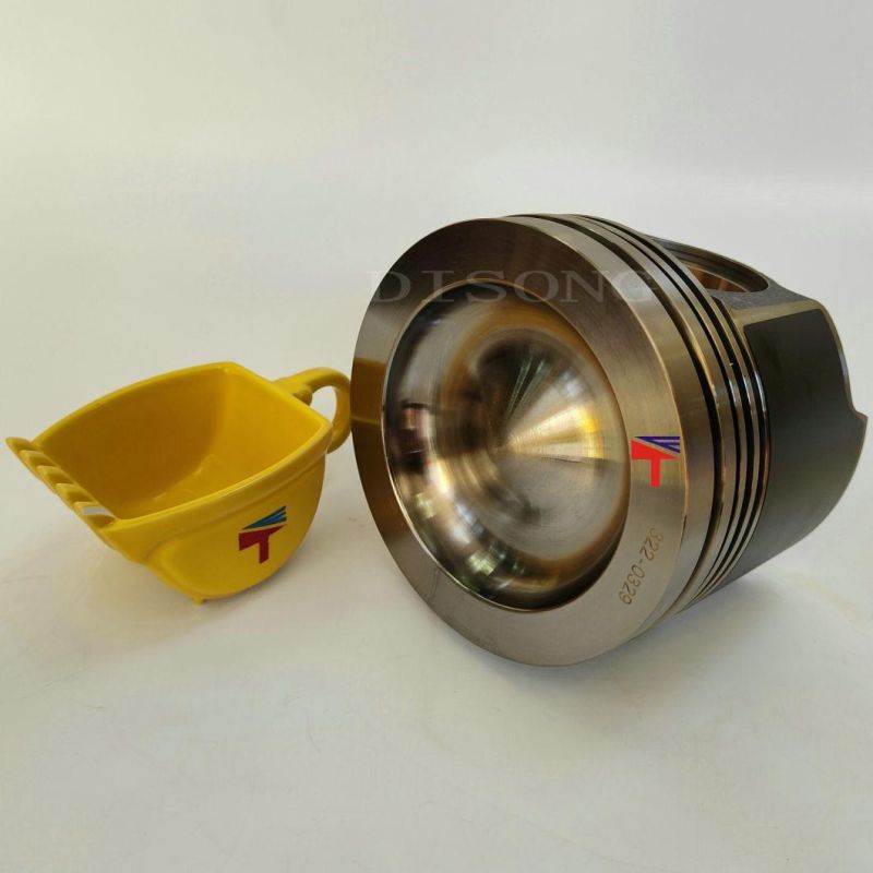 High-Performance Diesel Engine Engineering Machinery Parts Piston 322-0329 for Excavator Parts E345c E345D Engine Parts C13 Generator Set