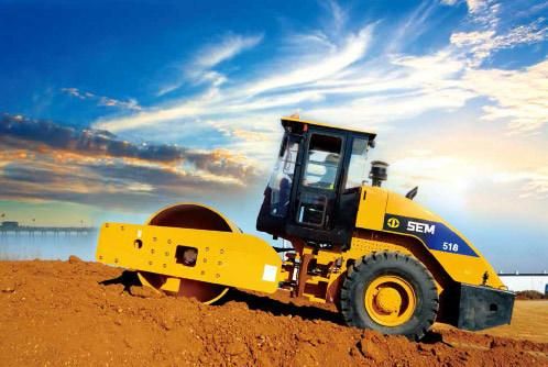 Caterpillar Sem Road Roller Single Drum Type 10ton Sem510 Hot Sale