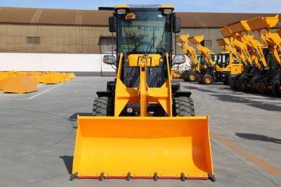 T928 Lugong Compact Wheel Loader 1-2.5ton Small Front End Shovel Loader