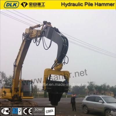 Excavator Mounted Hydraulic Pile Driver for 20ton Excavator