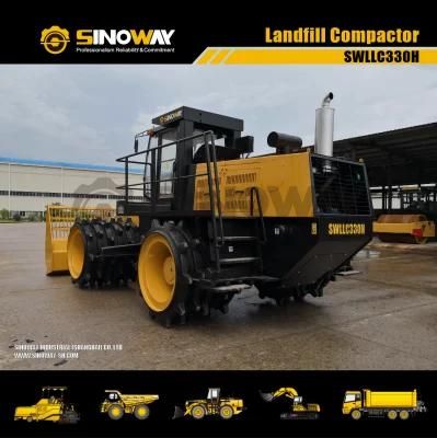 China High Quality 33ton Hydraulic Trash Rammer Compactors for Sale