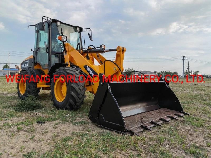 H928m Mini Loader with Quick Hitch, Forload Mini Wheel Loader and H928m Small Front End Wheel Loader