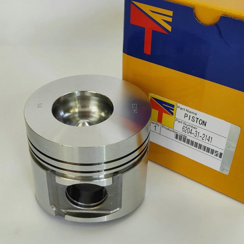 High Quality Diesel Engine Mechanical Parts Piston 6204-31-2141 for Excavator Parts PC60-7 Generator Set