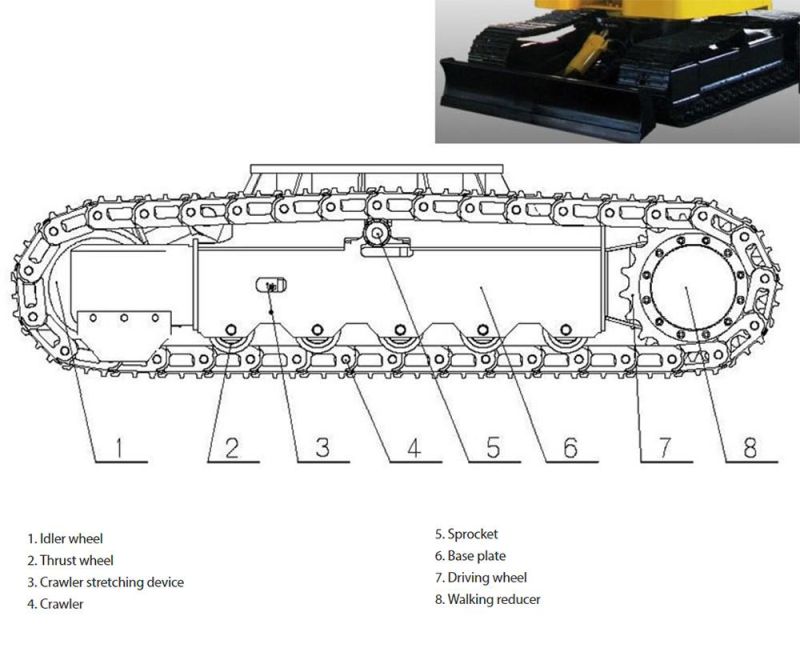 Coal Mine Mini Electric Excavator with Quick Coupling