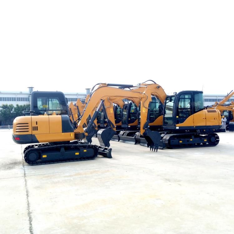 Chinese Official 5 Ton Crawler Mini Excavator Xe55D