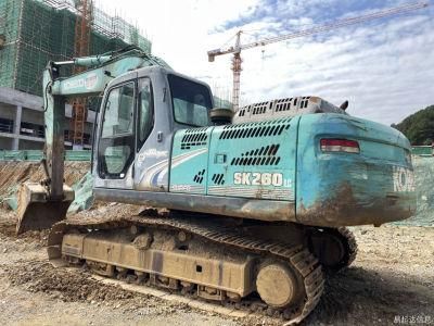 Used Mini Medium Backhoe Excavator Kobelco Sk250LC-8 Construction Machine Second-Hand