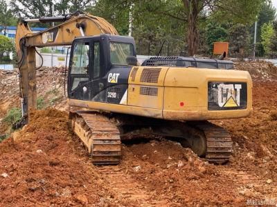 Used Mini Medium Backhoe Excavator Caterpillar 329dl Construction Machine Second-Hand