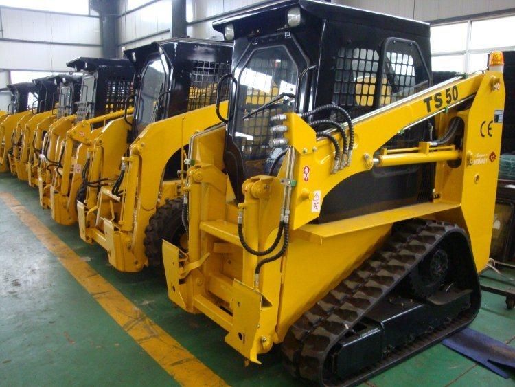 Luyue 0.7 Ton-1.2 Ton Mini Crawler Skid Steer Loader for Sale