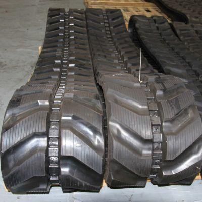 Rubber Track 450*81.5*76 for Excavator Kobelco Sk70 Sk80 Kubota