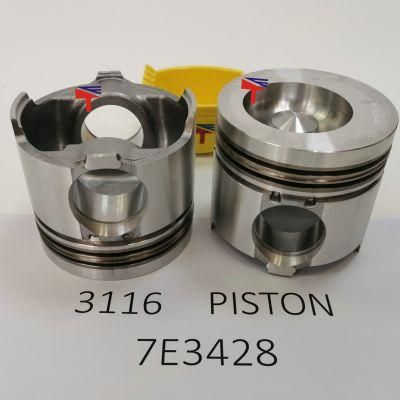 High-Performance Diesel Engine Engineering Machinery Parts Piston 7e3428 for Engine Parts Cat3116 Generator Set