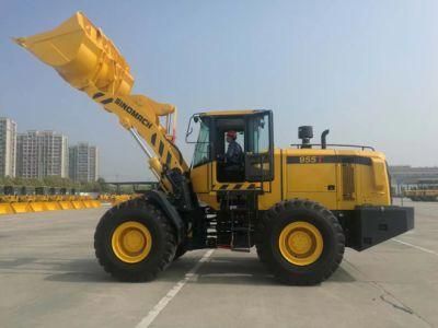 Sinomach 5 Tons 162kw Wheel Loader 955t with 3cbm Bucket