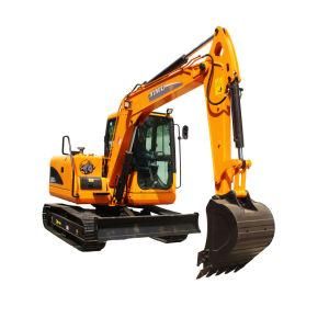 Rhinoceros 6 Ton 7 Ton 8 Ton Small Crawler Tractor Excavator Xn80e Earth-Moving Machinery