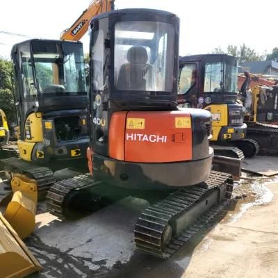 Used Mini Digging Machine Work in a Narrow Environment Hitachii Zx40u 4 Ton Used Crawler Excavator