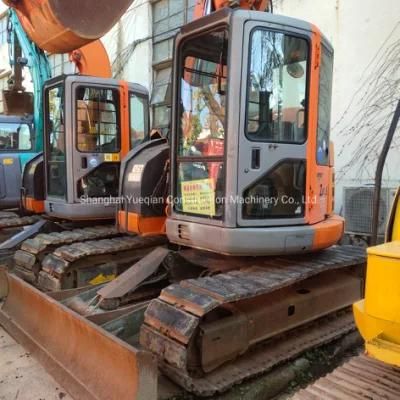 Used Excavators Hittachi Zx75UR Earth-Moving Machinery Good Condition Low Hours