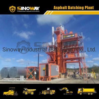 80 Ton Hot Mixed Asphalt Batching Plant, Asphalt Mixing Plant