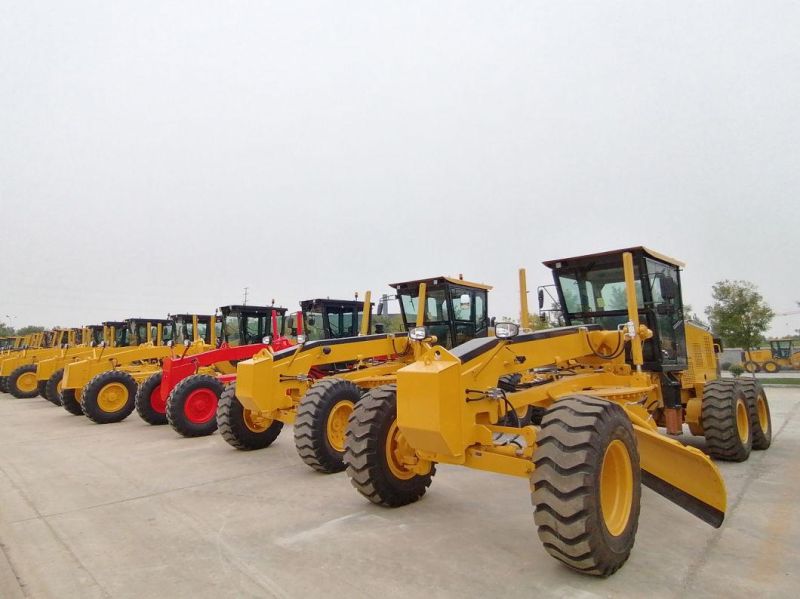 Road Construction Machinery Motor Grader 140HP Sg14 with Front Dozer