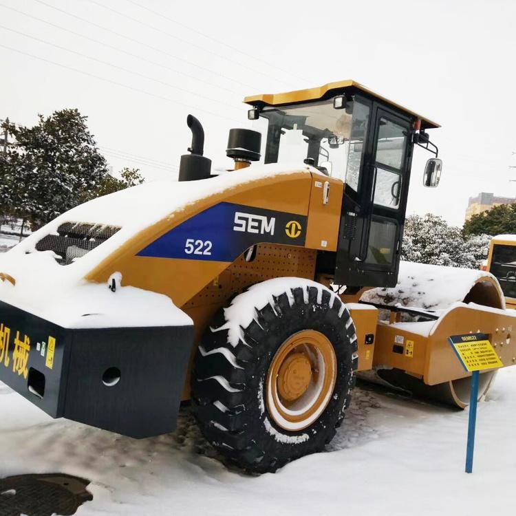 New Single Drum Soil Compactor Sem 8518 Low Price Road Roller