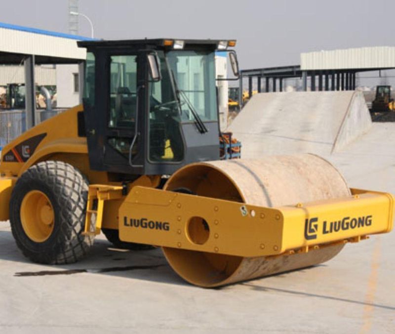 Liugong Clg616 16 Ton Mechanical Vibratory Road Roller with Shangchai Engine