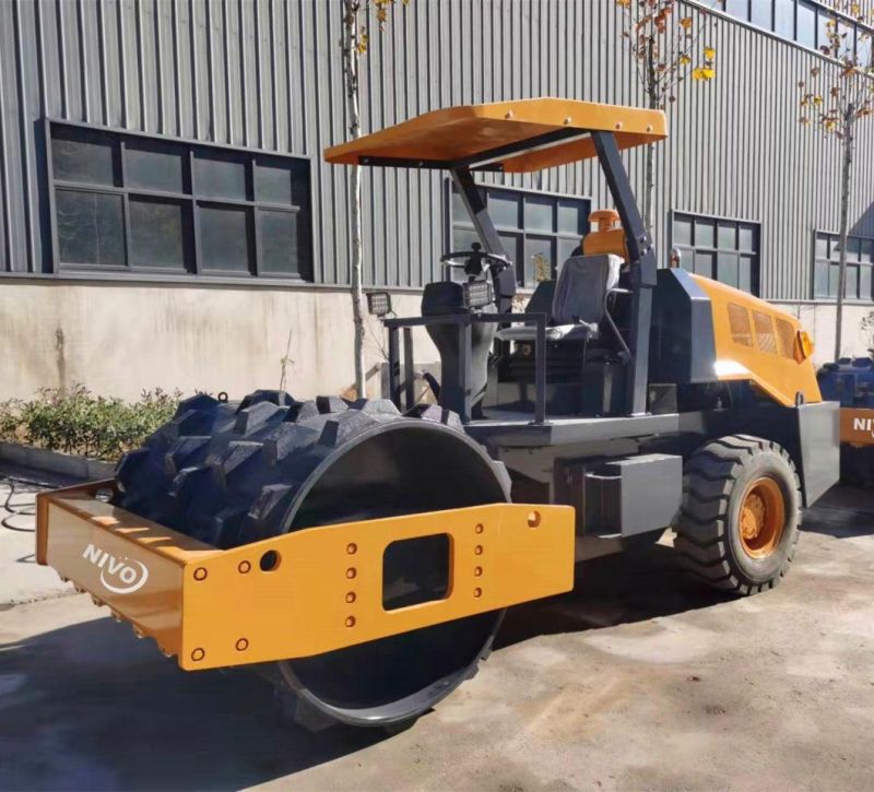 Nivo Ynv06 6 Ton Mini Road Roller New Single Steel Drum Roller Compactor for Philippines