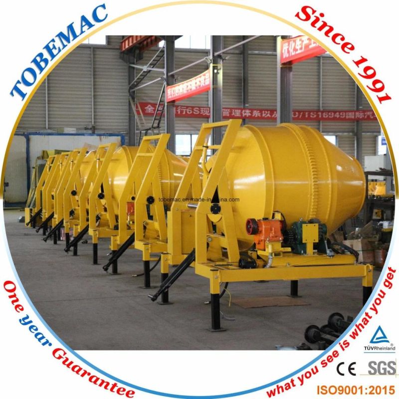 Jzc500dh Diesel Hydraulic Concrete Mixer with Self Loading