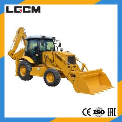 Lgcm Articulated Backhoe Loader with 2.8ton Loading Capacity