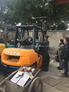 7fd40 Made in Japan 4 Ton Used Diesel Forklift on Sale in Shanghai