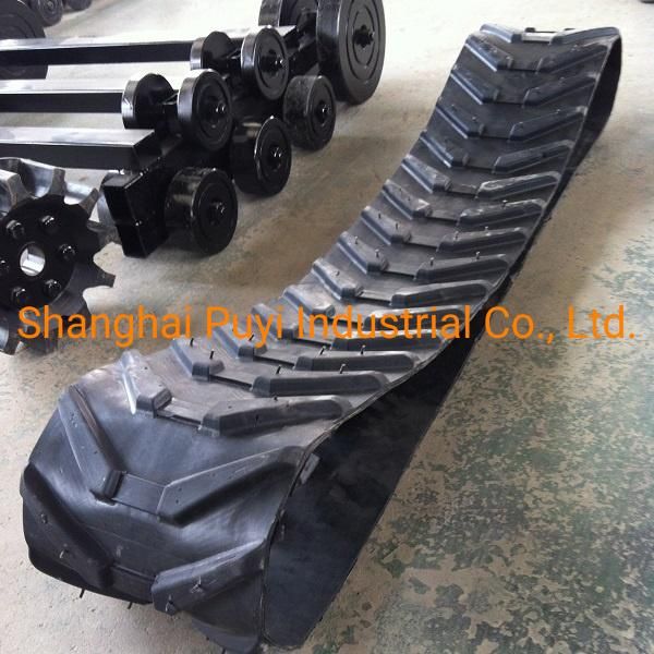Ingenious Machinery Parts Rubber Track for Robots 280*87*31