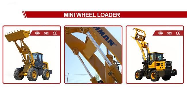 China Manufacturer 4X4 Small Mini Wheel Loader for Sale