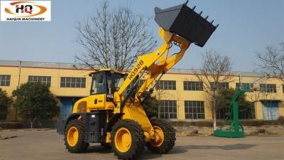 Haiqin Brand New Design Strong 2.8 Ton Wheel Loader (HQ928) with Ce