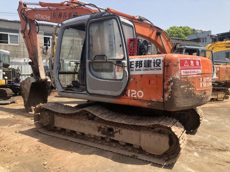 12t Medium Size Hitachi Ex120-5 Crawler Excavator Ex120