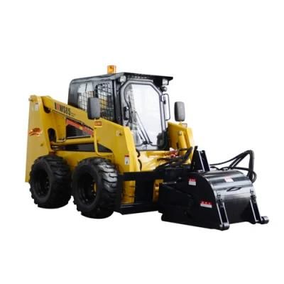 High Productivity 4 Wheel Drive Skid Steer Loader Planer