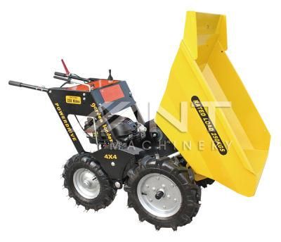 By250 Gasoline Engine Mini Dumper Tractor on Tracks Made in China